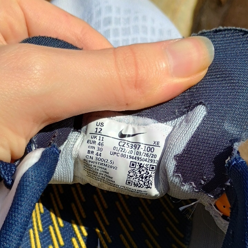 Nike Zoom Pegasus 37 Running Shoes Men's Size 12 Excellent Condition! - Picture 9 of 9